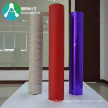 Colored plastic pvc rigid film for drum wrap